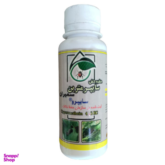 حشره کش شته و شپشک سمیران (Samiran) مدل سایپرمترن حجم 100 میلی لیتر