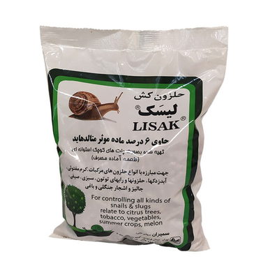 حلزون کش لیسک سمیران (Samiran) مدل Lisak Pellet وزن 1 کیلوگرمی