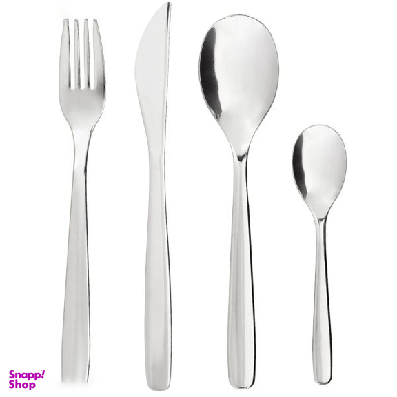 سرویس قاشق و چنگال 16 پارچه ایکیا (Ikea) مدل Mopsig