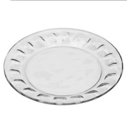 پیش دستی شیشه و بلور اصفهان (Esfahan Glass) مدل گلایل کد 524 بسته 6 عددی