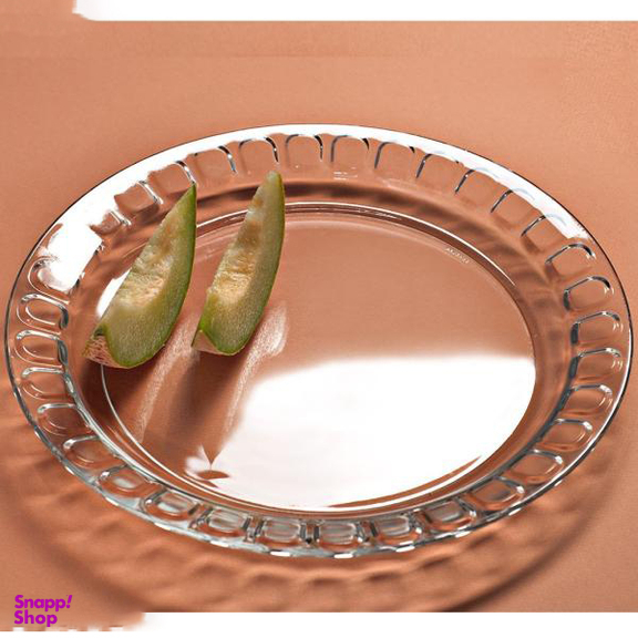 بشقاب غذاخوری بلور کاوه (Kaveh) مدل مروارید بسته 6 عددی