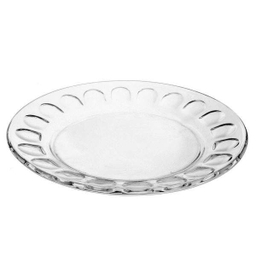 بشقاب غذاخوری بلور کاوه (Kaveh) مدل مروارید بسته 6 عددی