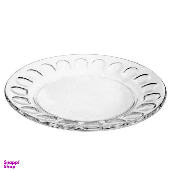 بشقاب غذاخوری بلور کاوه (Kaveh) مدل مروارید بسته 6 عددی