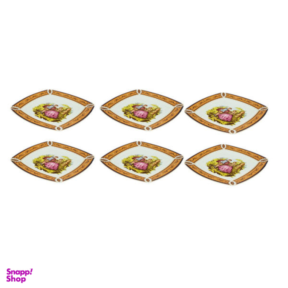 پیش دستی شرکت صنایع چینی تقدیس (Taghdis Porcelain Co) مدل Tgh-19 بسته 6 عددی