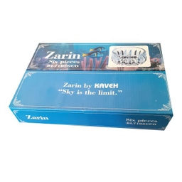 پیاله بلور کاوه (Kaveh) مدل زرین بسته 6 عددی
