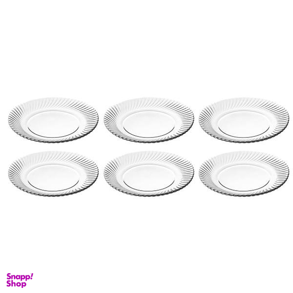 پیش دستی نوری تازه (Noritazeh) سری دایموند مدل 401002T بسته 6 عددی