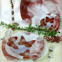 سرویس غذاخوری 25 پارچه آذین اوپال (Azinopal) کد 509