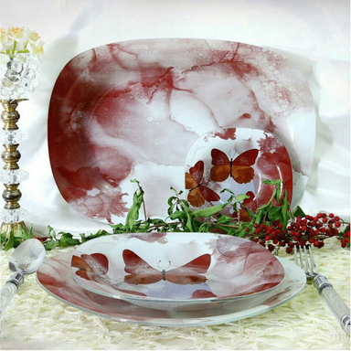 سرویس غذاخوری 25 پارچه آذین اوپال (Azinopal) کد 509
