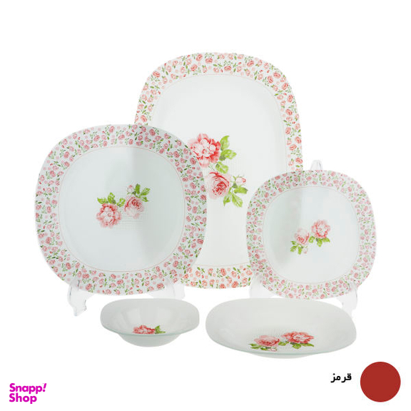سرویس غذاخوری 25 پارچه آذین اوپال (Azinopal) کد 600