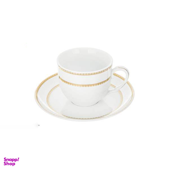 ست فنجان و نعلبکی 12 پارچه شرکت صنایع چینی تقدیس (Taghdis Porcelain Co) کد 001