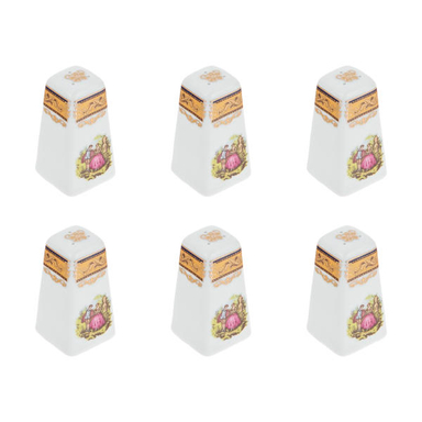 نمکدان شرکت صنایع چینی تقدیس (Taghdis Porcelain Co) مدل کنتسی بسته 6 عددی