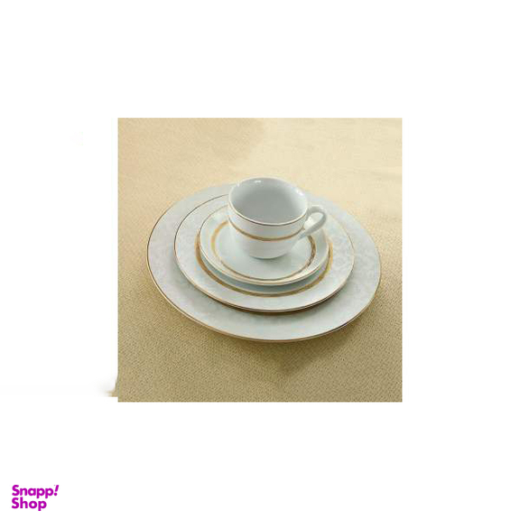 سرویس غذاخوری 28 پارچه چینی زرین ایران (Zarrin Iran) مدل هدیه سری ایتالیا اف درجه عالی