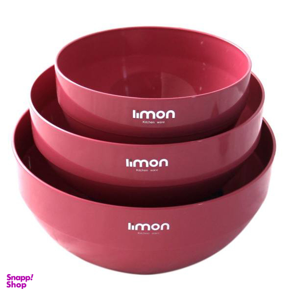 ست کاسه لیمون (Limon) کد Ml102-3 مجموعه 3 عددی