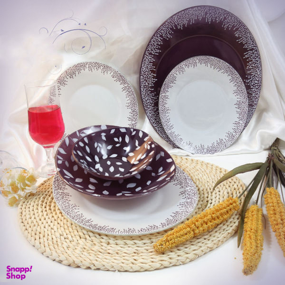 سرویس غذاخوری 26 پارچه آذین اوپال (Azinopal) کد 822