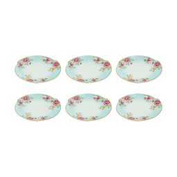 بشقاب غذاخوری شرکت صنایع چینی تقدیس (Taghdis Porcelain Co) مدل کاملیا بسته 6 عددی