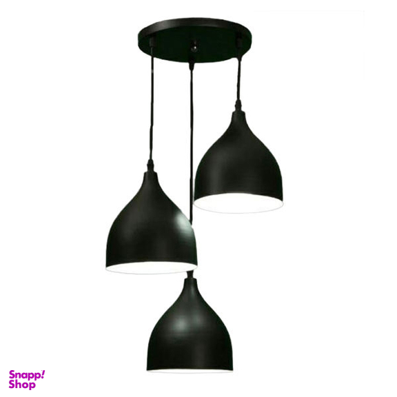 لوستر 3 شعله رایکا (Raika) مدل شیپوری کوتاه کد Ros760