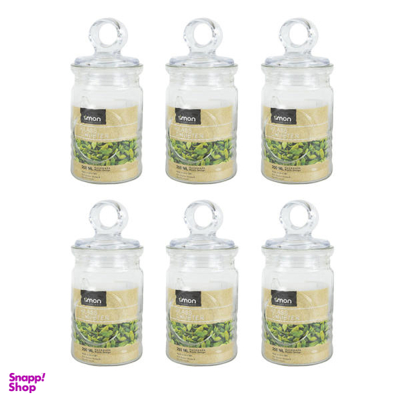 ست جا ادویه 6 پارچه لیمون (Limon) کد 6S