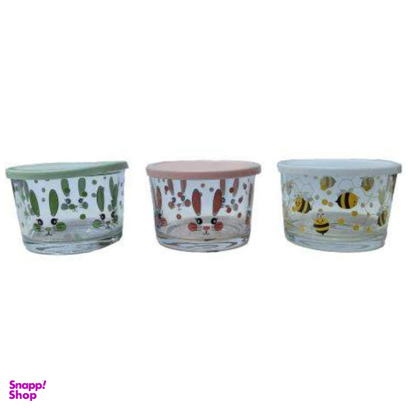 ظرف نگهدارنده لیمون (Limon) مدل As467 مجموعه 3 عددی