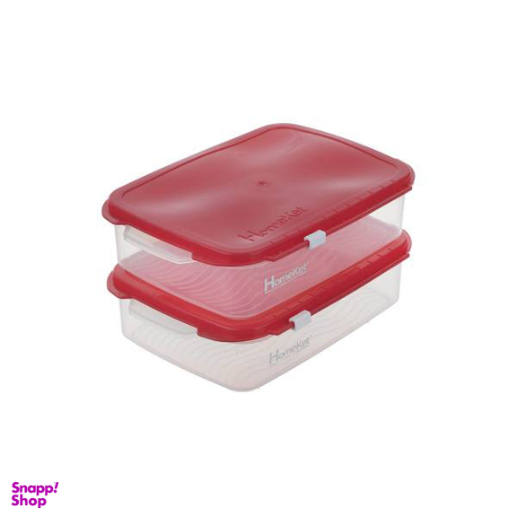 ظرف نگهدارنده هوم کت (Homeket) کد 3723 بسته 2 عددی
