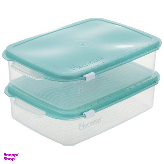 ظرف نگهدارنده هوم کت (Homeket) کد 3723 بسته 2 عددی
