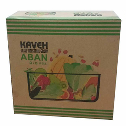 ظرف نگهدارنده کاوه (Kaveh) مدل آبان بسته 3 عددی