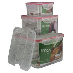 ظرف نگهدارنده لیمون (Limon) کد 520 مجموعه 3 عددی