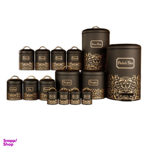 سرویس جهیزیه 15 پارچه بی.وی.کی (B.V.K) مدل Spiral