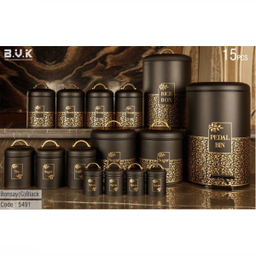 سرویس آشپزخانه 15 پارچه بی.وی.کی (B.V.K) مدل بونسای