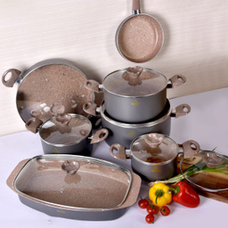 سرویس پخت و پز 16 پارچه وون (Woon) طرح ترک مدل 01