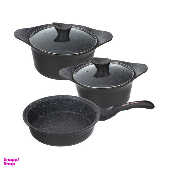 سرویس پخت و پز 6 پارچه عروس (Aroos) سری دیاکو مدل Ddi-0105
