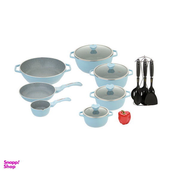 سرویس پخت و پز 18 پارچه عروس (Aroos) مدل کلاسیک