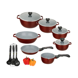 سرویس پخت و پز 18 پارچه عروس (Aroos) مدل کلاسیک