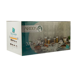 سرویس پخت ‌و پز 14 پارچه عروس (Aroos) مدل موج