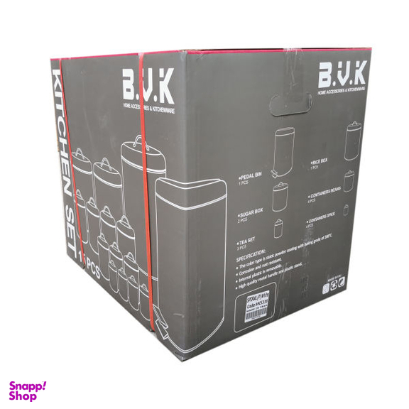 سرویس آشپزخانه 15 پارچه بی.وی.کی (B.V.K) مدل اسپیرال