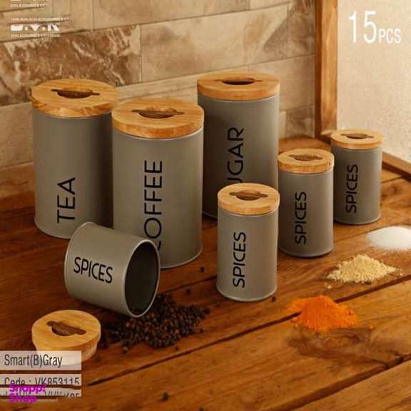 سرویس آشپزخانه 15 پارچه بی.وی.کی (B.V.K) مدل Smart