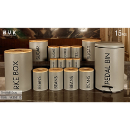سرویس آشپزخانه 15 پارچه بی.وی.کی (B.V.K) مدل Smart