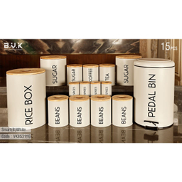 سرویس آشپزخانه 15 پارچه بی.وی.کی (B.V.K) مدل Smart