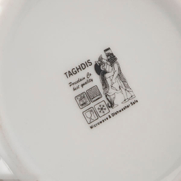 سرویس پاسماوری 14 پارچه شرکت صنایع چینی تقدیس (Taghdis Porcelain Co) طرح گل سرخ