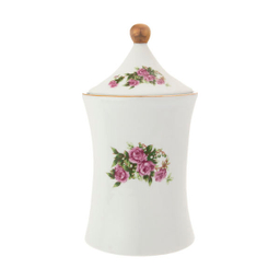 سرویس پاسماوری 14 پارچه شرکت صنایع چینی تقدیس (Taghdis Porcelain Co) طرح گل سرخ