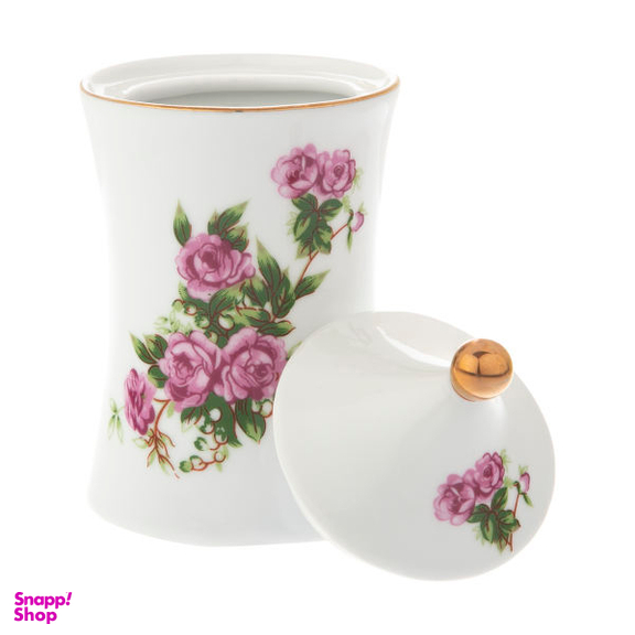 سرویس پاسماوری 14 پارچه شرکت صنایع چینی تقدیس (Taghdis Porcelain Co) طرح گل سرخ