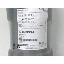 پتو مسافرتی ایکیا مدل Vitmossa سایز 120×160 سانتی متر