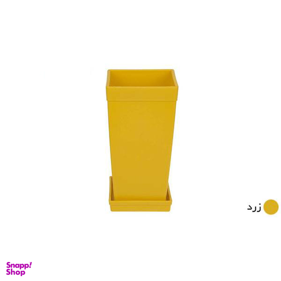 گلدان شهرآذین (Shahrazin) مدل 4018 ارتفاع 18.5 سانتی متر