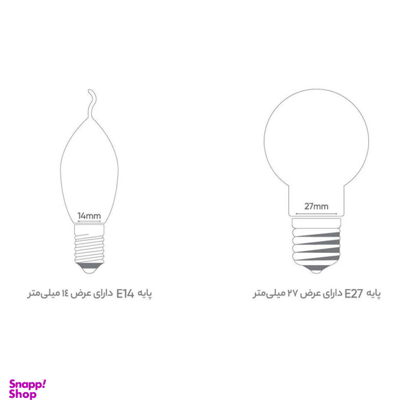 لامپ ال ای دی 10 وات بروکس (Burux) مدل 5322-A60 پایه E27