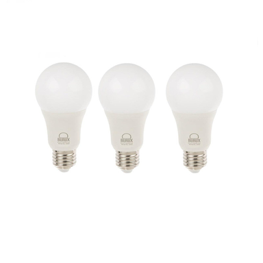 لامپ ال ای دی 10 وات بروکس (Burux) مدل A-60 پایه E-27 بسته 3 عددی