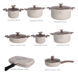 سرویس پخت و پز 18 پارچه وون (Woon) مدل Bismark