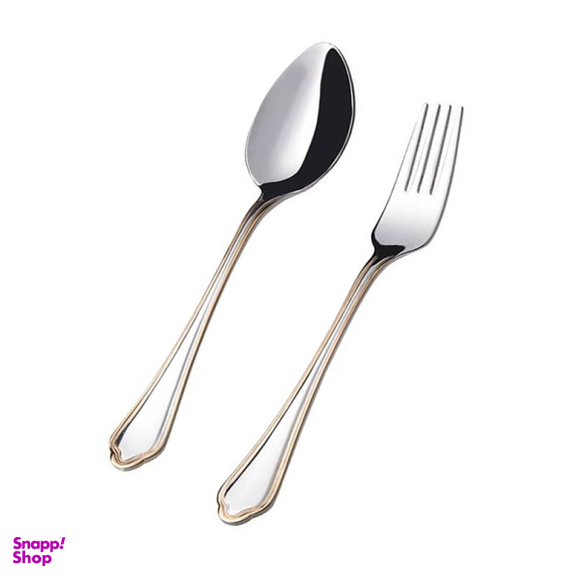 سرویس قاشق و چنگال 12 پارچه ناب استیل (Nab Steel) مدل Venice