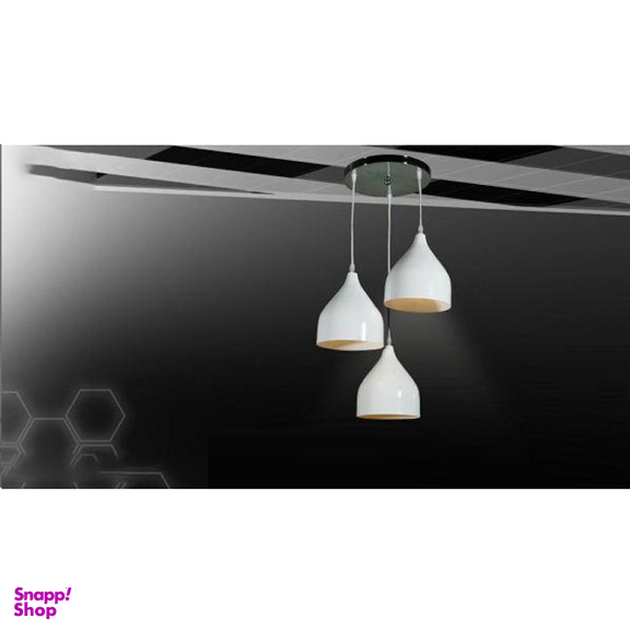 لوستر 3 شعله رایکا (Raika) مدل شیپوری کوتاه کد Ros760