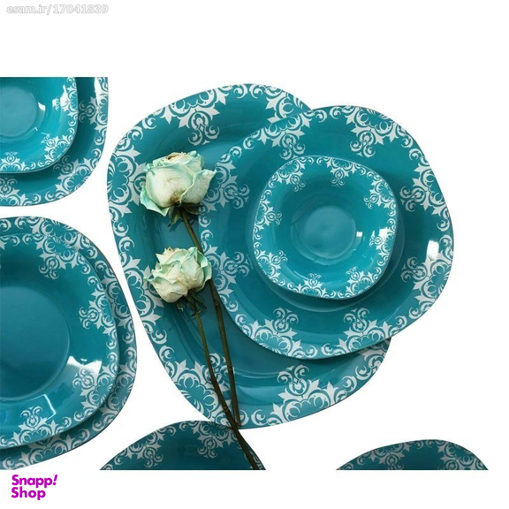 سرویس غذاخوری 25 پارچه آذین اوپال (Azinopal) کد 411