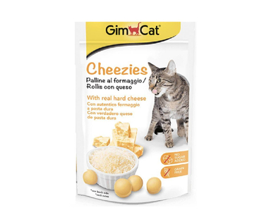 تشویقی گربه جیم کت مدل Cheezies وزن 40 گرم