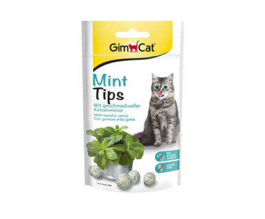 تشویقی گربه جیم کت مدل Mint Tips وزن 40 گرم